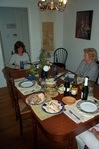 Thanksgiving table