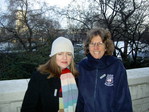 DeDe and Mom in London